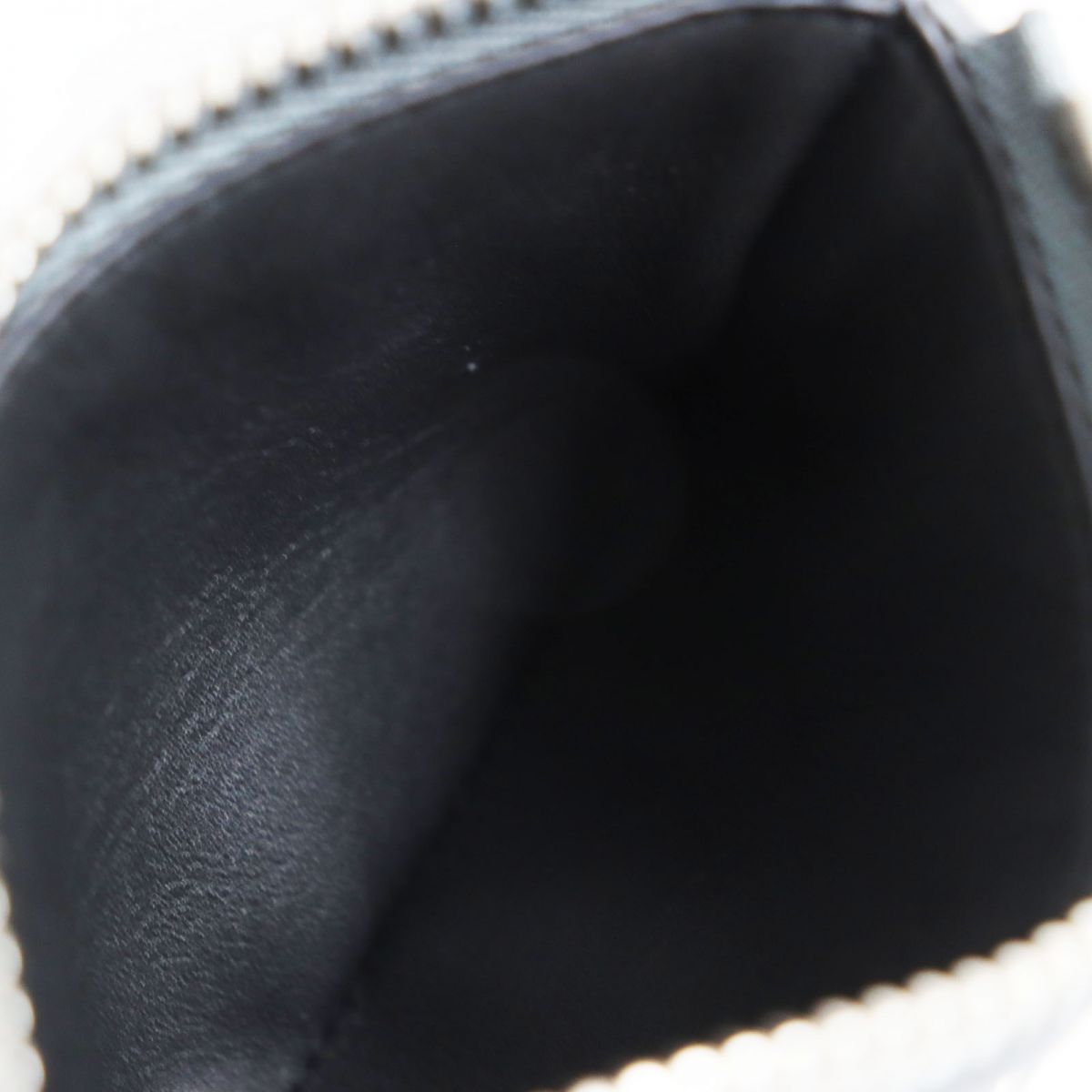 LOUIS VUITTON Coin case M81602 Taurillon Clemence Leather granite gray Monogram Pochette Kle Women Used Authentic