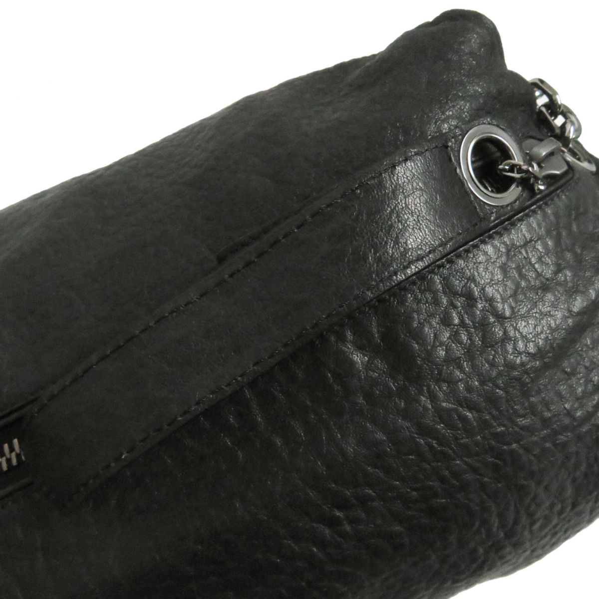 Christian Louboutin Shoulder Bag Main: Nappa leather black mens Used Authentic