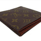 LOUIS VUITTON Bill Compartment M60879 Brown beige Porte BilletsCartes Crdit