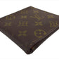 LOUIS VUITTON Bill Compartment M60879 Brown beige Porte BilletsCartes Crdit