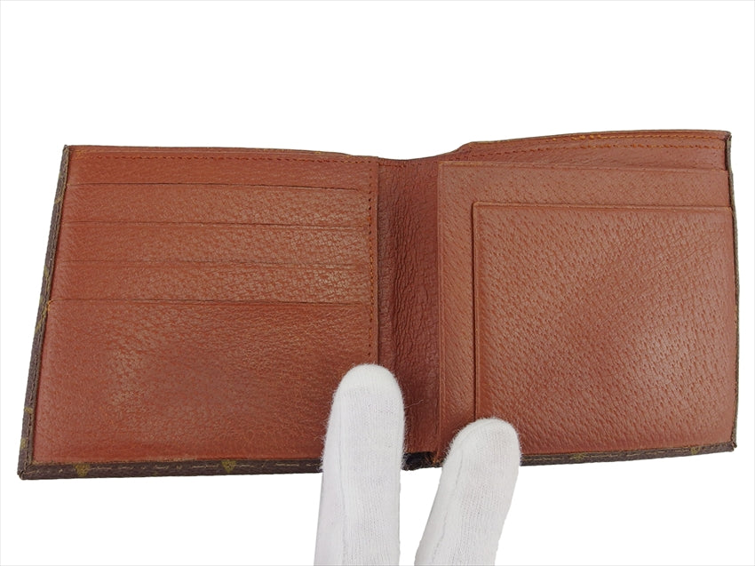 LOUIS VUITTON Bill Compartment M60879 Brown beige Porte BilletsCartes Crdit