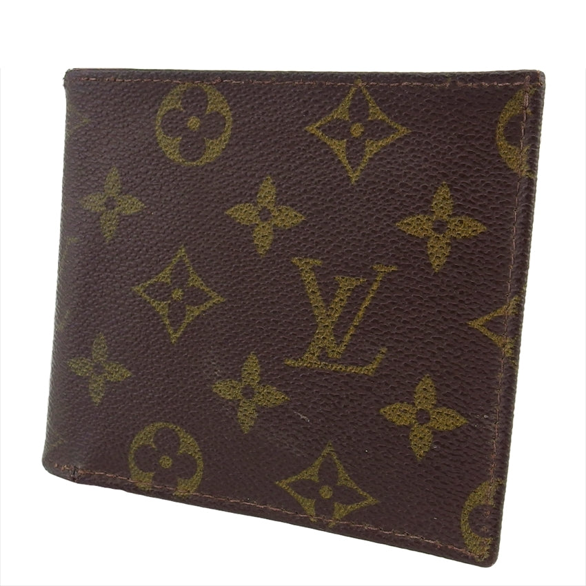 LOUIS VUITTON Bill Compartment M60879 Brown beige Porte BilletsCartes Crdit