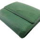 LOUIS VUITTON Bifold Wallet M63484 green Porte Monnaie Billets Cartes Credit