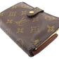LOUIS VUITTON Bifold Wallet M61663 Brown beige gold Portonevie Vienova
