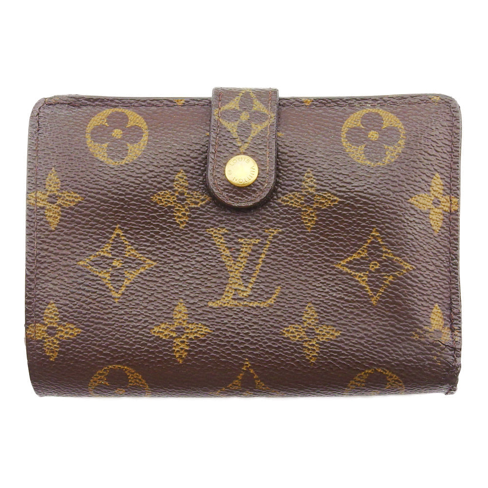LOUIS VUITTON Bifold Wallet M61663 Brown beige gold Portonevie Vienova