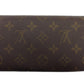 LOUIS VUITTON Long Wallet Purse M61725 Brown beige Pochette Porto MonÃ©credi