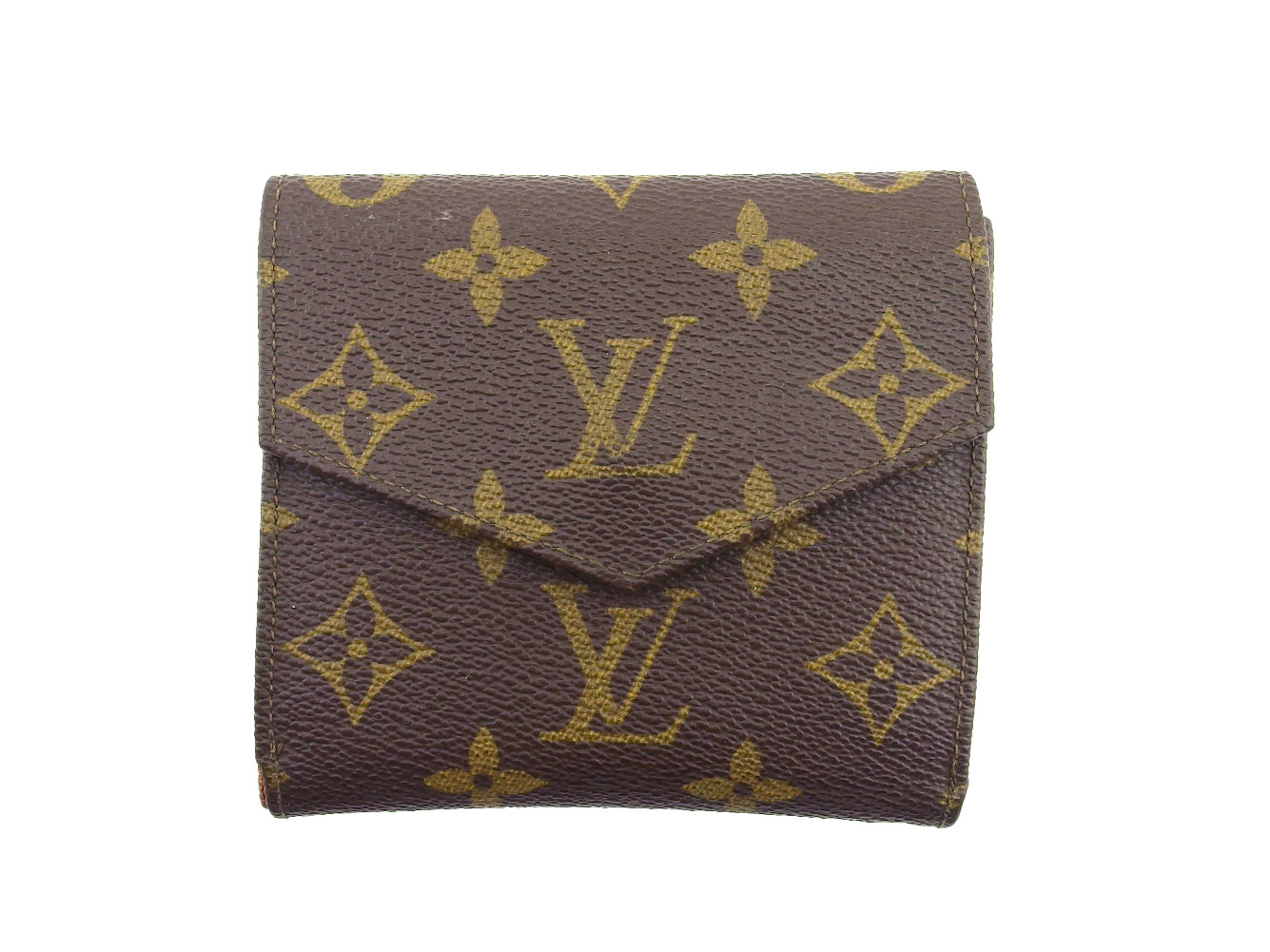 LOUIS VUITTON Bifold Wallet M61660 Brown beige Portonebier