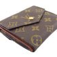 LOUIS VUITTON Bifold Wallet M61660 Brown beige Portonebier