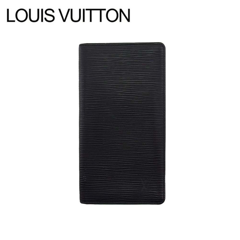 LOUIS VUITTON Bill Compartment M63212 black Porto Cartes Cridit Yen