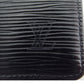 LOUIS VUITTON Bill Compartment M63212 black Porto Cartes Cridit Yen