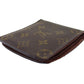 LOUIS VUITTON Bifold Wallet M61665 Brown beige Porte Billets Cartes Crdit Monet
