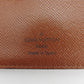 LOUIS VUITTON Bifold Wallet M61665 Brown beige Porte Billets Cartes Crdit Monet