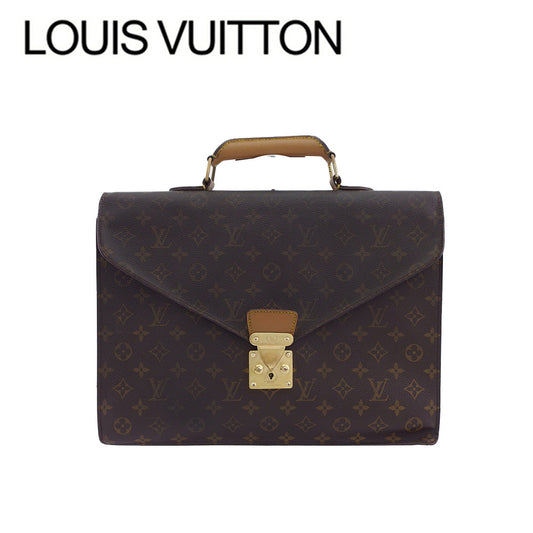 LOUIS VUITTON Business bag M53331 Brown beige Serviet Conseiller