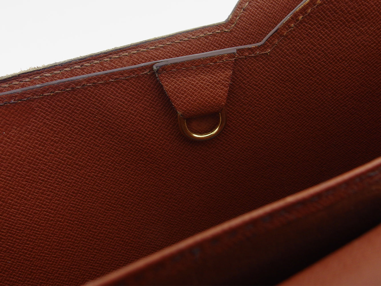 LOUIS VUITTON Business bag M53331 Brown beige Serviet Conseiller