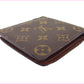 LOUIS VUITTON Bifold Wallet M61665 Brown beige Porte Billets Cartes Crdit Monet