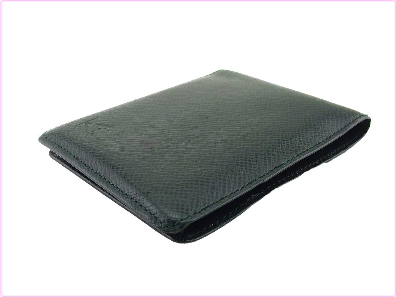 LOUIS VUITTON Bill Compartment M30484 green Porte Billets6Cartes Crdit