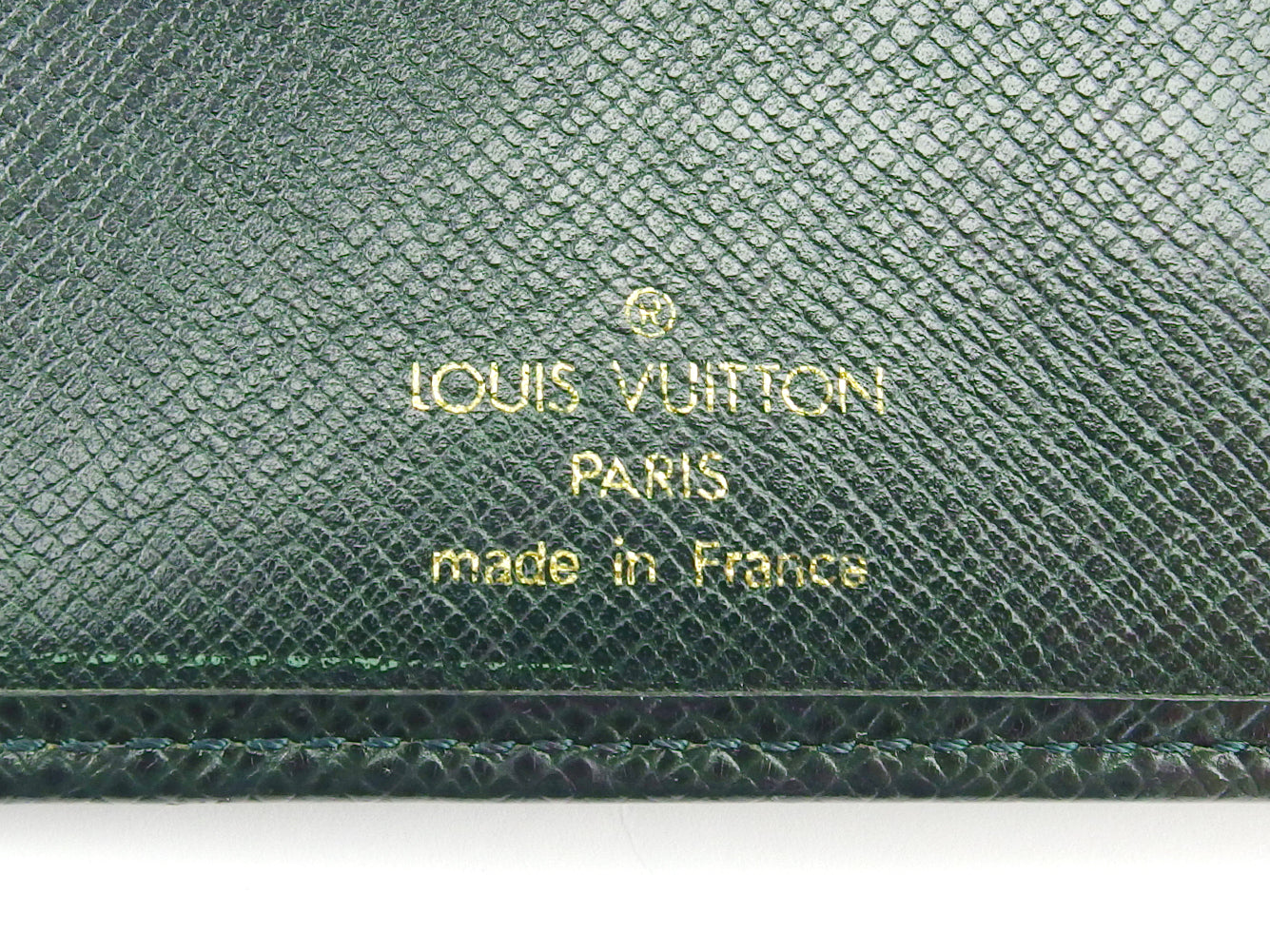 LOUIS VUITTON Bill Compartment M30484 green Porte Billets6Cartes Crdit