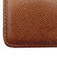 LOUIS VUITTON Bifold Wallet M61665 Brown beige Porte Billets Cartes Crdit Monet