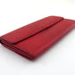 LOUIS VUITTON Long Wallet Purse M63577 Red Pochette Porto MonÃ©credi