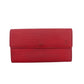 LOUIS VUITTON Long Wallet Purse M63577 Red Pochette Porto MonÃ©credi