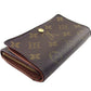 LOUIS VUITTON Long Wallet Purse M61730 Brown beige Portonebi Tresol