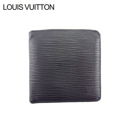 LOUIS VUITTON Bifold Wallet M63542 black Porte Billets Cartes Crdit Monet