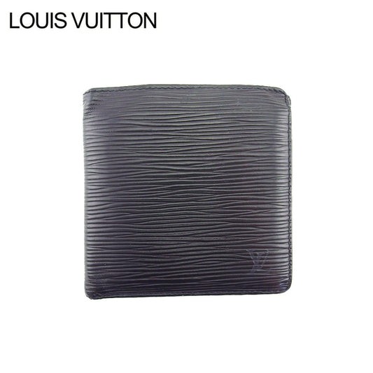 LOUIS VUITTON Bifold Wallet M63542 black Porte Billets Cartes Crdit Monet