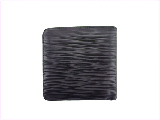LOUIS VUITTON Bifold Wallet M63542 black Porte Billets Cartes Crdit Monet