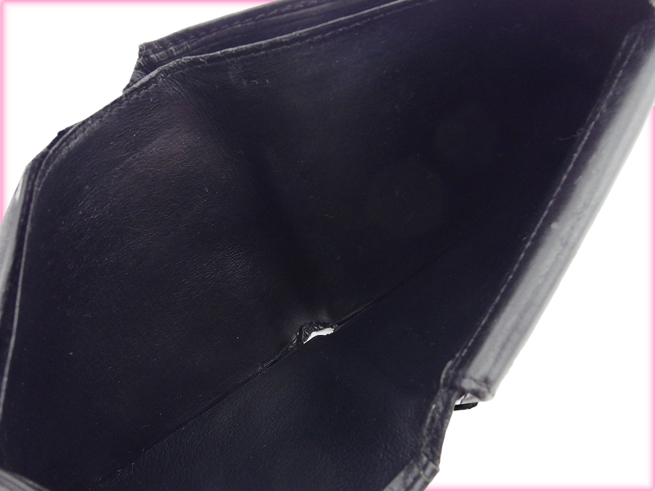 LOUIS VUITTON Bifold Wallet M63542 black Porte Billets Cartes Crdit Monet