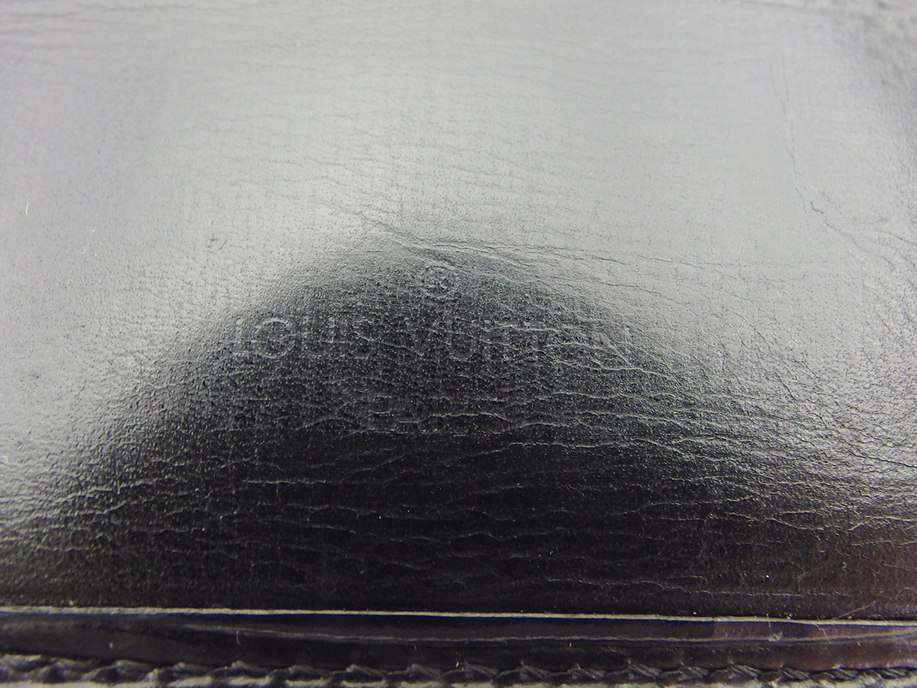 LOUIS VUITTON Bifold Wallet M63542 black Porte Billets Cartes Crdit Monet