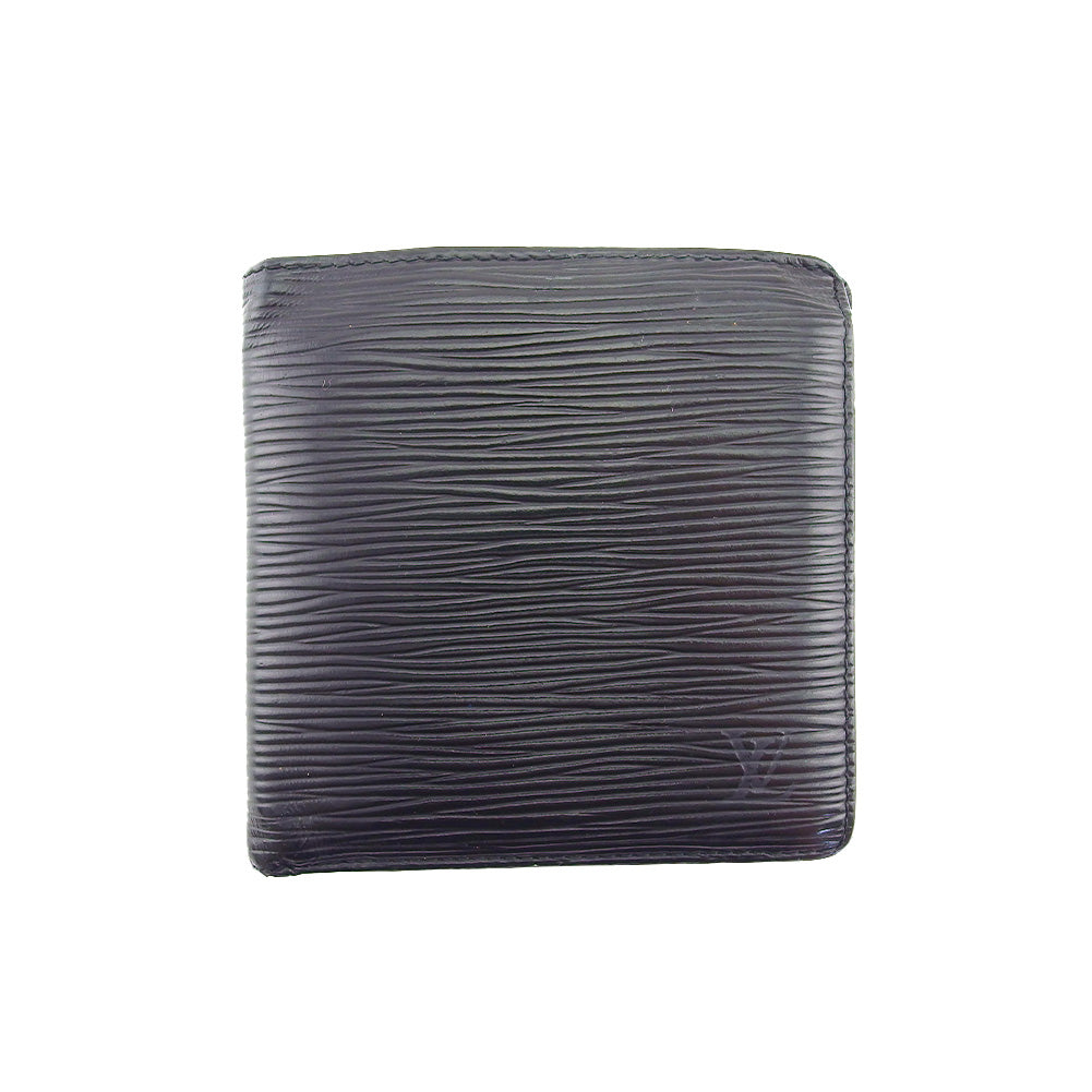 LOUIS VUITTON Bifold Wallet M63542 black Porte Billets Cartes Crdit Monet