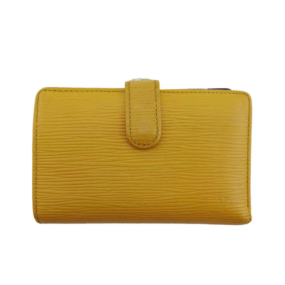 LOUIS VUITTON Bifold Wallet M63249 Yellow purple Portonevie Vienova