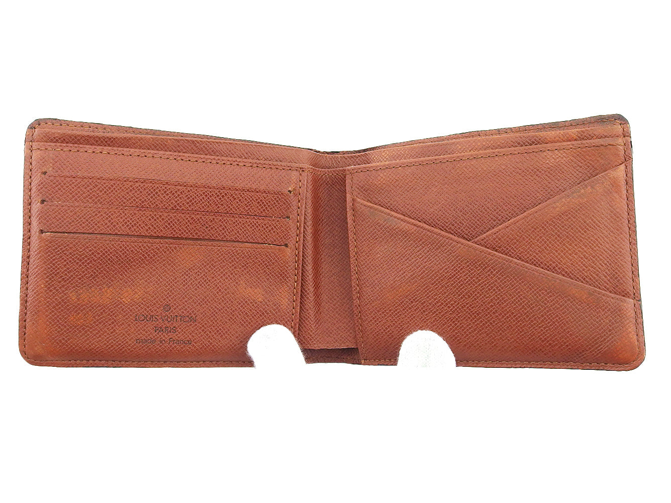 LOUIS VUITTON Bill Compartment M60895 Brown beige Portefeuille Multipull