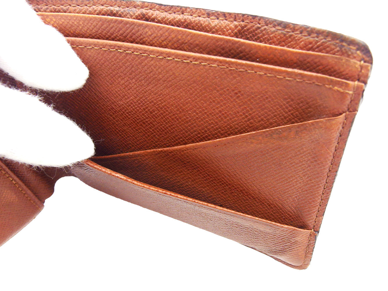 LOUIS VUITTON Bill Compartment M60895 Brown beige Portefeuille Multipull