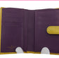 LOUIS VUITTON Bifold Wallet M63249 Yellow purple Portonevie Vienova