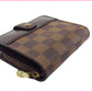 LOUIS VUITTON Bifold Wallet N61668 Brown beige Compact zip