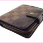 LOUIS VUITTON Bifold Wallet N61668 Brown beige Compact zip