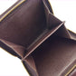 LOUIS VUITTON Bifold Wallet N61668 Brown beige Compact zip