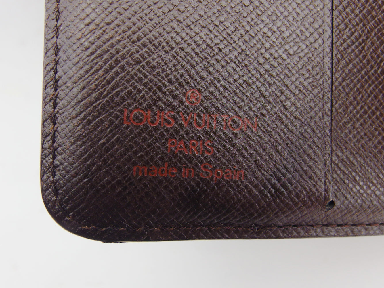 LOUIS VUITTON Bifold Wallet N61668 Brown beige Compact zip