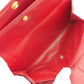 LOUIS VUITTON Tri-fold wallet Red Porte Tresor International