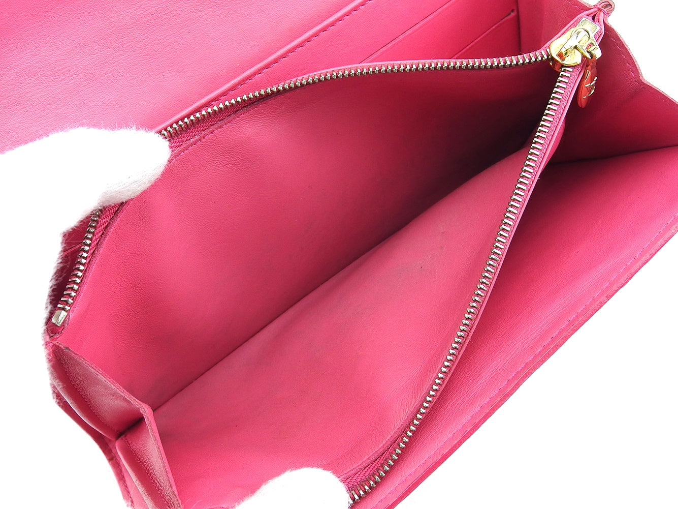 LOUIS VUITTON Long Wallet Purse Red Portefeuille Sara