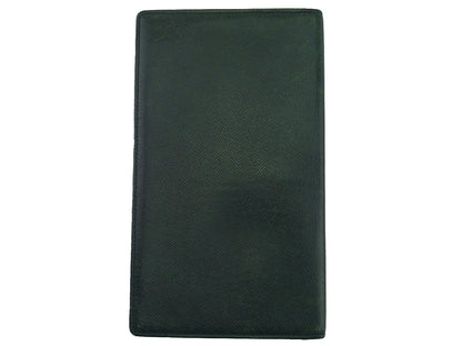 LOUIS VUITTON Bill Compartment Dark green Taiga