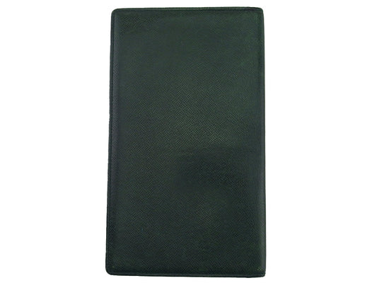 LOUIS VUITTON Bill Compartment Dark green Taiga