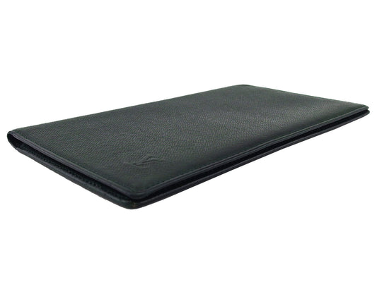 LOUIS VUITTON Bill Compartment Dark green Taiga