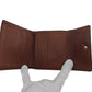 LOUIS VUITTON Bifold Wallet M61652 Brown x beige Portomonet Pie Cartes Crdit