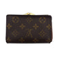 LOUIS VUITTON Bifold Wallet M61674 Brown beige Portefeuille Viennoiserie