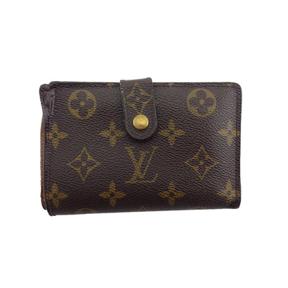 LOUIS VUITTON Bifold Wallet M61674 Brown beige Portefeuille Viennoiserie