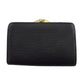 LOUIS VUITTON Bifold Wallet Noir Portonet Bie Vienova