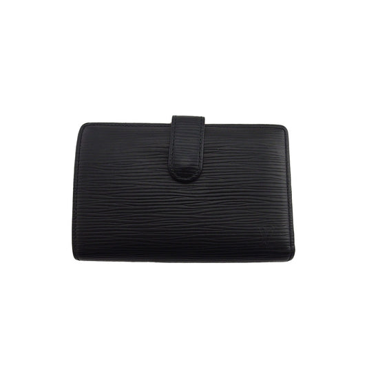 LOUIS VUITTON Bifold Wallet Noir Portonet Bie Vienova