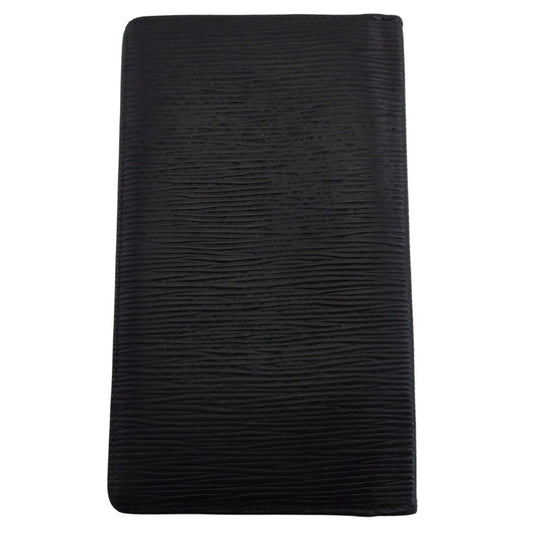 LOUIS VUITTON Bill Compartment M63732 black Portochequier Cartes Crdit